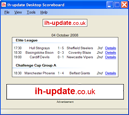 Desktop Scoreboard Screenshot 2 - Click to enlarge